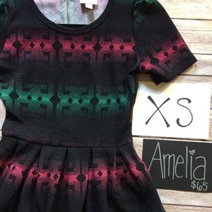 NWT LuLaRoe Amelia Dress - XS